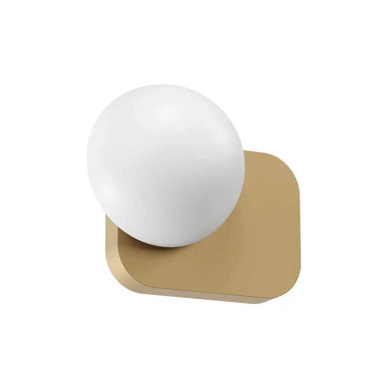 Wall Lights Lumien 01-4323 – REDO LED wall light in matt gold, 7W, 2700K, IP20