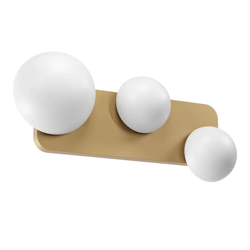 Wall Lights Lumien 01-4329 – REDO LED wall light in matt gold, 18W, 2700K, IP20