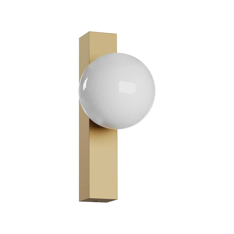 Wall Lights Goji 01-4336 – REDO LED wall light in matt gold, 6.3W, 3000K, IP20