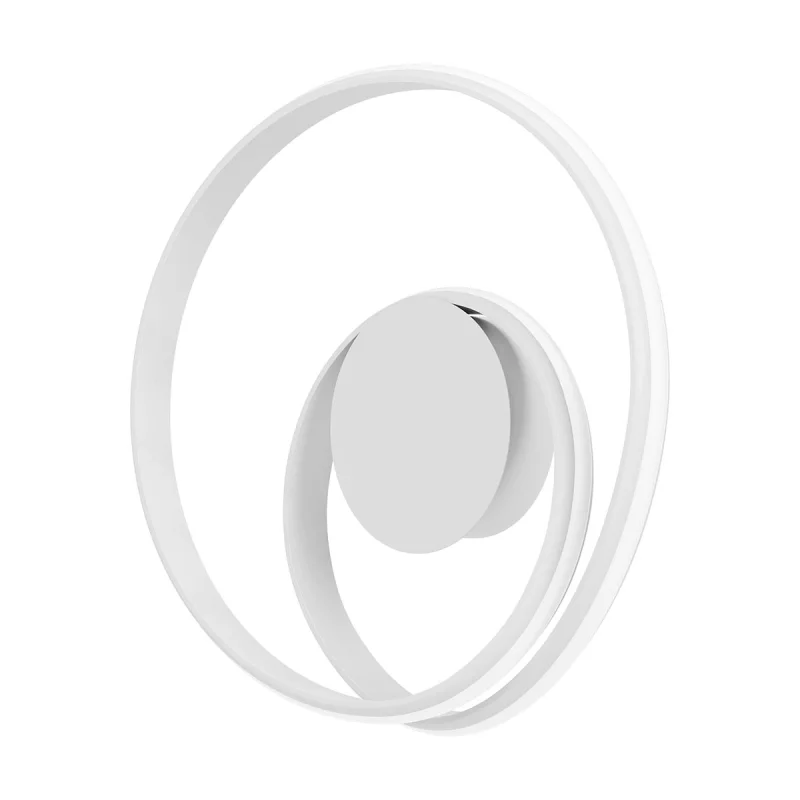 Wall Lights Torsion 01-4354 – REDO LED wall light in matt white, 30W, 2700K, IP20