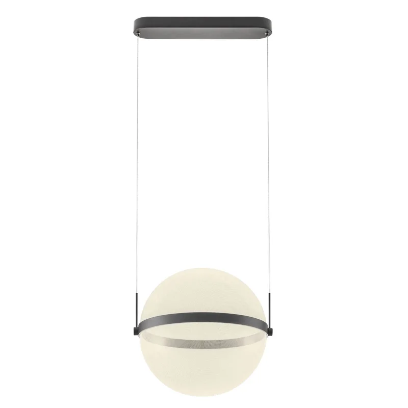 LED пендели и полилеи Atlas 01-4373 – REDO LED пендел в матово черен, 34W, 2700K, IP20