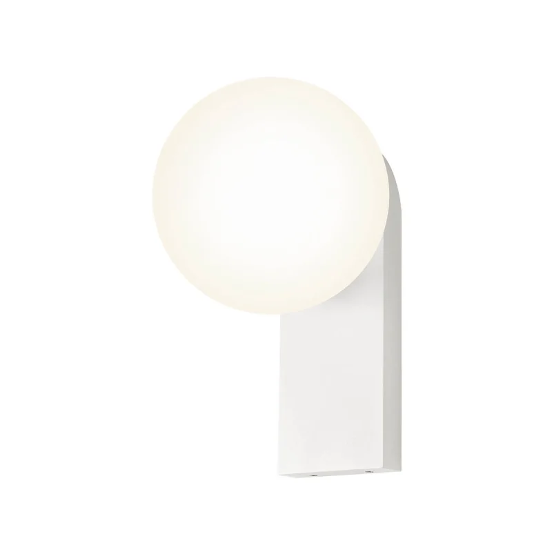 Осветление за баня Opale 01-4376 – REDO LED аплик за баня в матово бял, 9.5W, 2700K, IP44