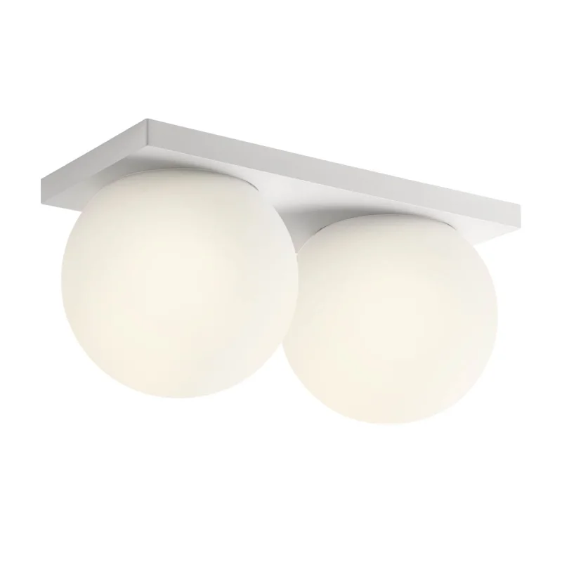 Осветление за баня Opale 01-4384 – REDO LED плафон за баня в матово бял, 24W, 2700K, IP44