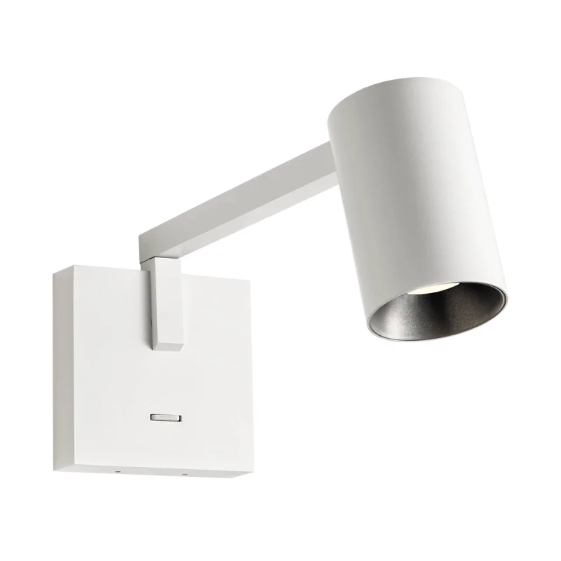 Wall Lights Rolf 01-4388 – REDO wall light in matt white, 1x10W, IP20