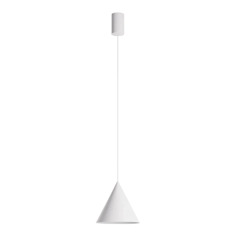 LED Pendants & Chandeliers Konos 01-4413 – REDO LED pendant in matt white, 10W, 3000K, IP20