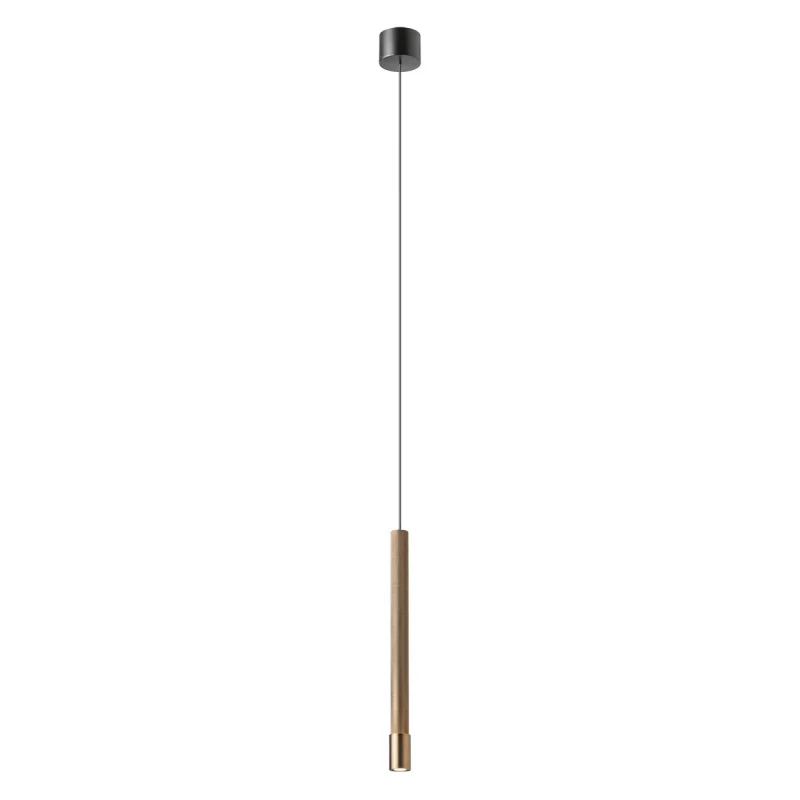 LED пендели и полилеи Drill 01-4448 – REDO LED пендел в античен бронз, 1x8.5W, 2700K, IP20