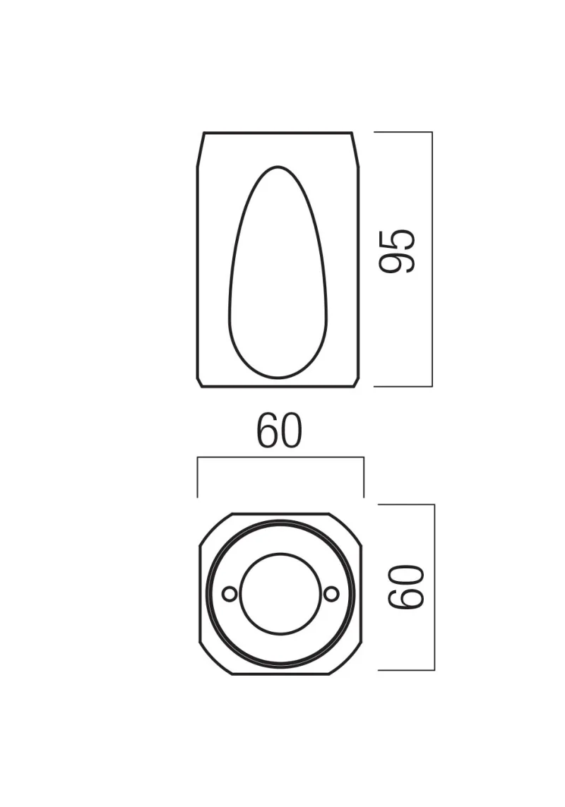 Crisp 01-4482 – REDO LED луна за външен монтаж в сребристо кафе, 10.5W, 2700K, IP20