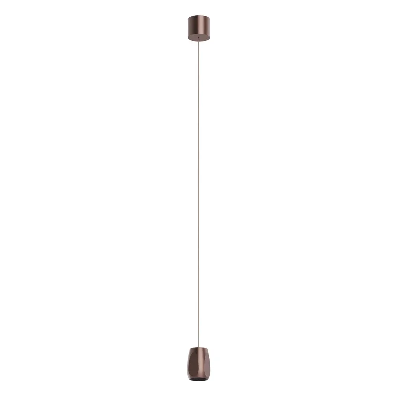 LED Pendants & Chandeliers Crisp 01-4495 – REDO LED pendant in brown, 10.5W, 2700K, IP20