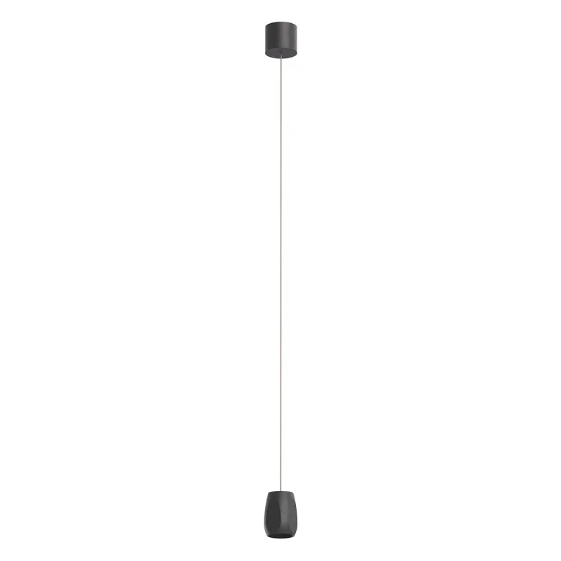LED Pendants & Chandeliers Crisp 01-4496 – REDO LED pendant in matt black, 10.5W, 2700K, IP20