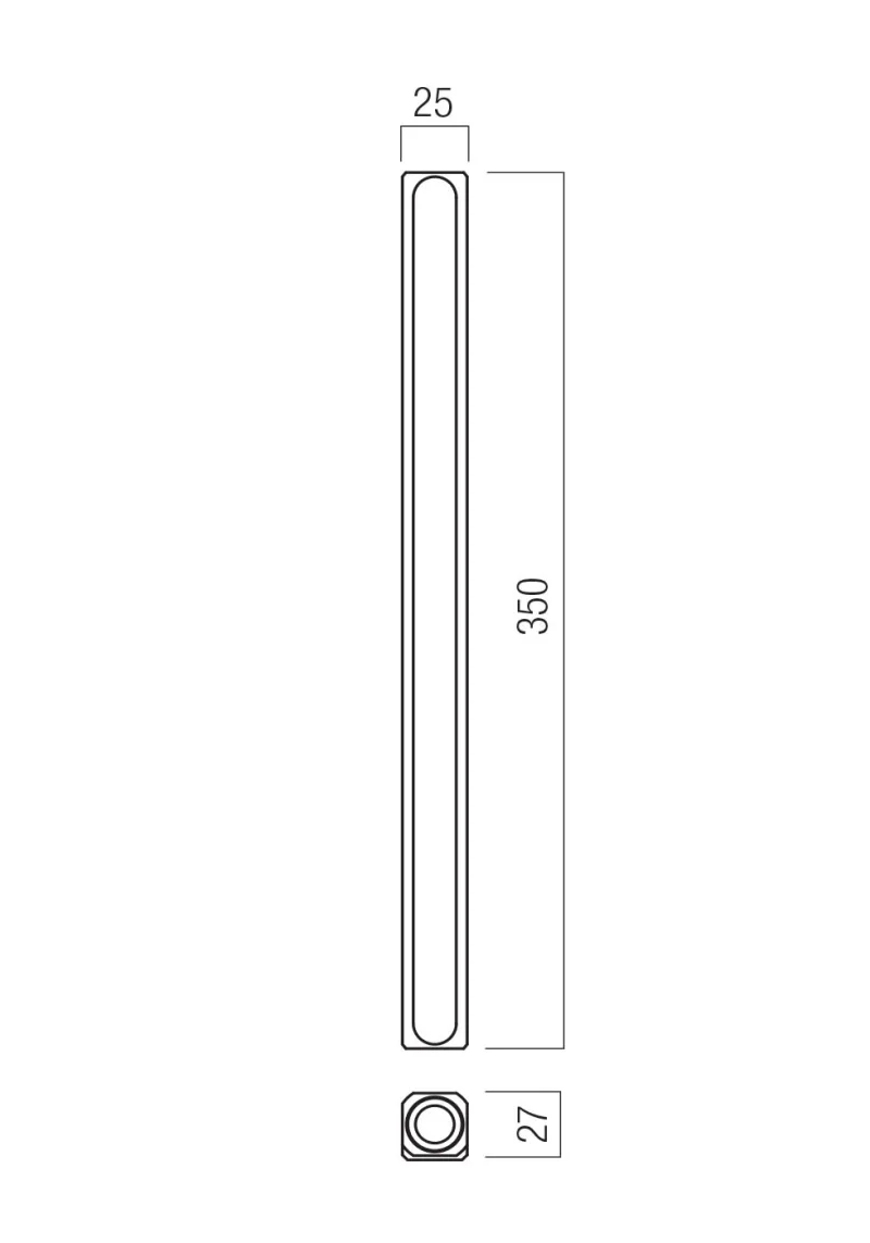 Crisp 01-4501 – REDO LED аплик в матово бял, 6.6W, 2700K, IP20