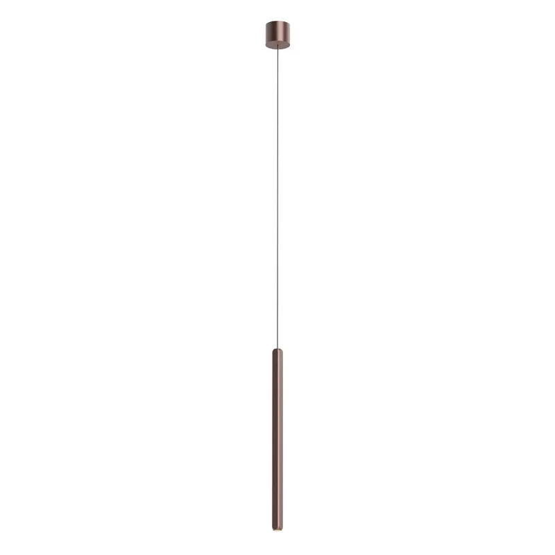 LED Pendants & Chandeliers Crisp 01-4515 – REDO LED pendant in brown, 9.5W, 2700K, IP20