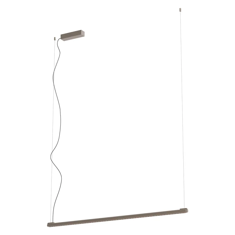 LED пендели и полилеи Crisp 01-4517 – REDO LED пендел в сребристо кафе, 36W, 2700K, IP20