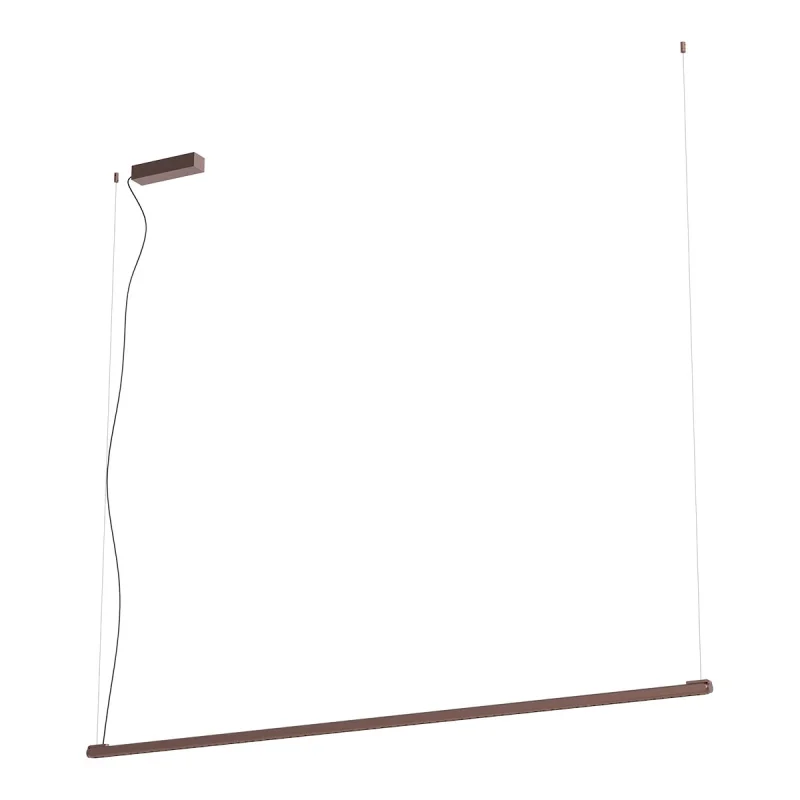 LED пендели и полилеи Crisp 01-4524 – REDO LED пендел в кафяв, 48W, 2700K, IP20