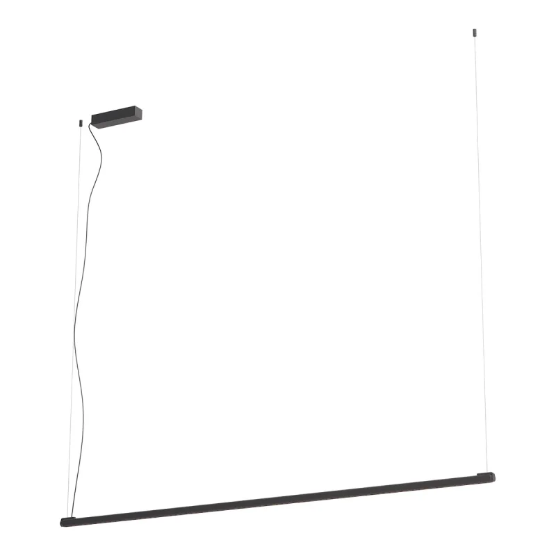 LED пендели и полилеи Crisp 01-4525 – REDO LED пендел в матово черен, 48W, 2700K, IP20