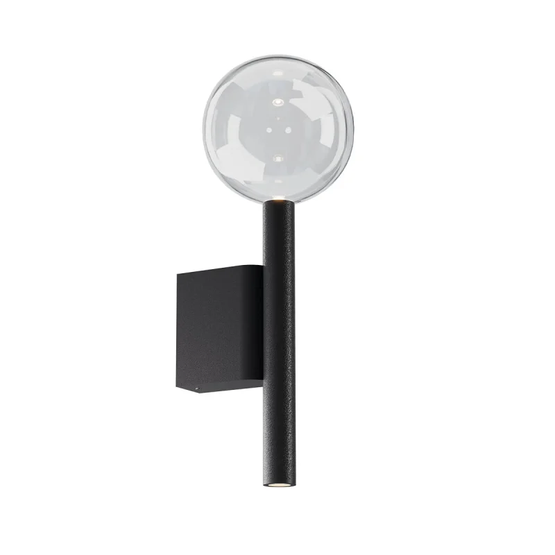 Стенно осветление (аплици) Bolla 01-4548 – REDO LED аплик в матово черен, 12W, 2700K, IP20