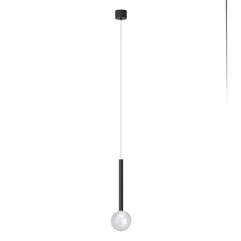 LED пендели и полилеи Bolla 01-4551 – REDO LED пендел в матово черен, 8W, 2700K, IP20