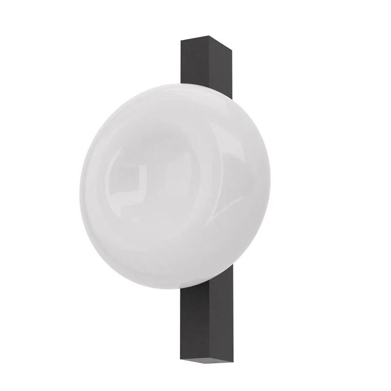 Стенно осветление (аплици) Ethos 01-4562 – REDO LED аплик в матово черен, 9W, 2700K, IP20