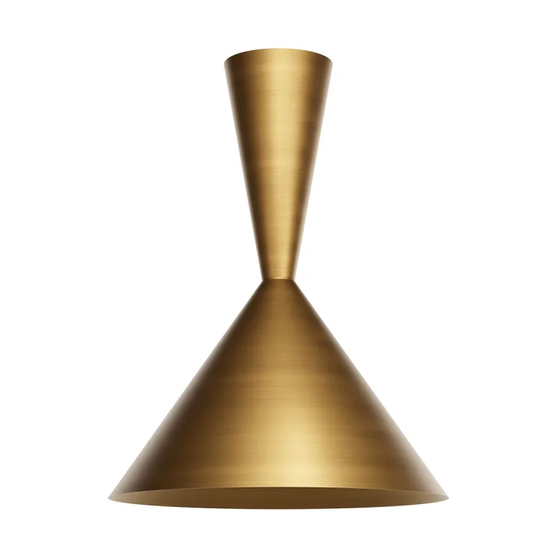 Pendant Lights Konos 01-4576 – REDO pendant in antique brass, 1X42W, IP20