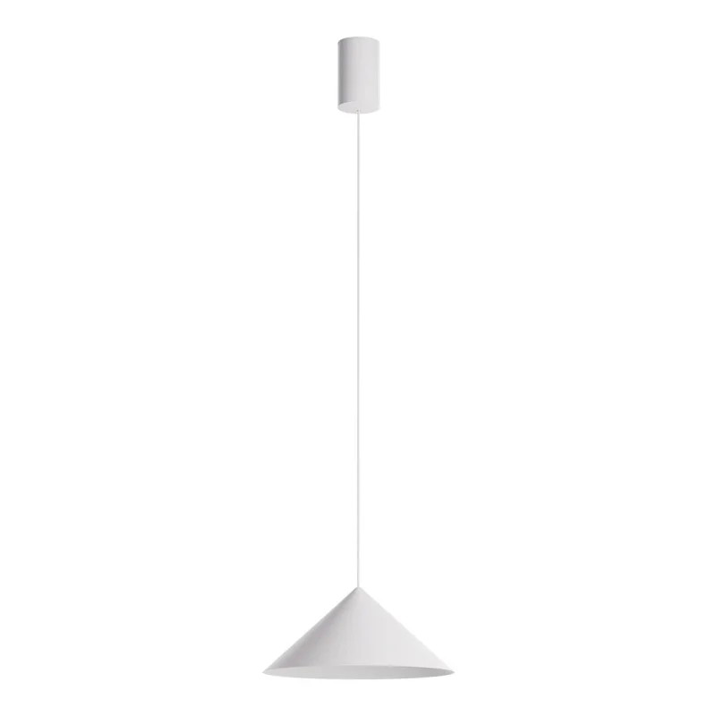 LED Pendants & Chandeliers Konos 01-4601 – REDO LED pendant in matt white, 10W, 2700K, IP20