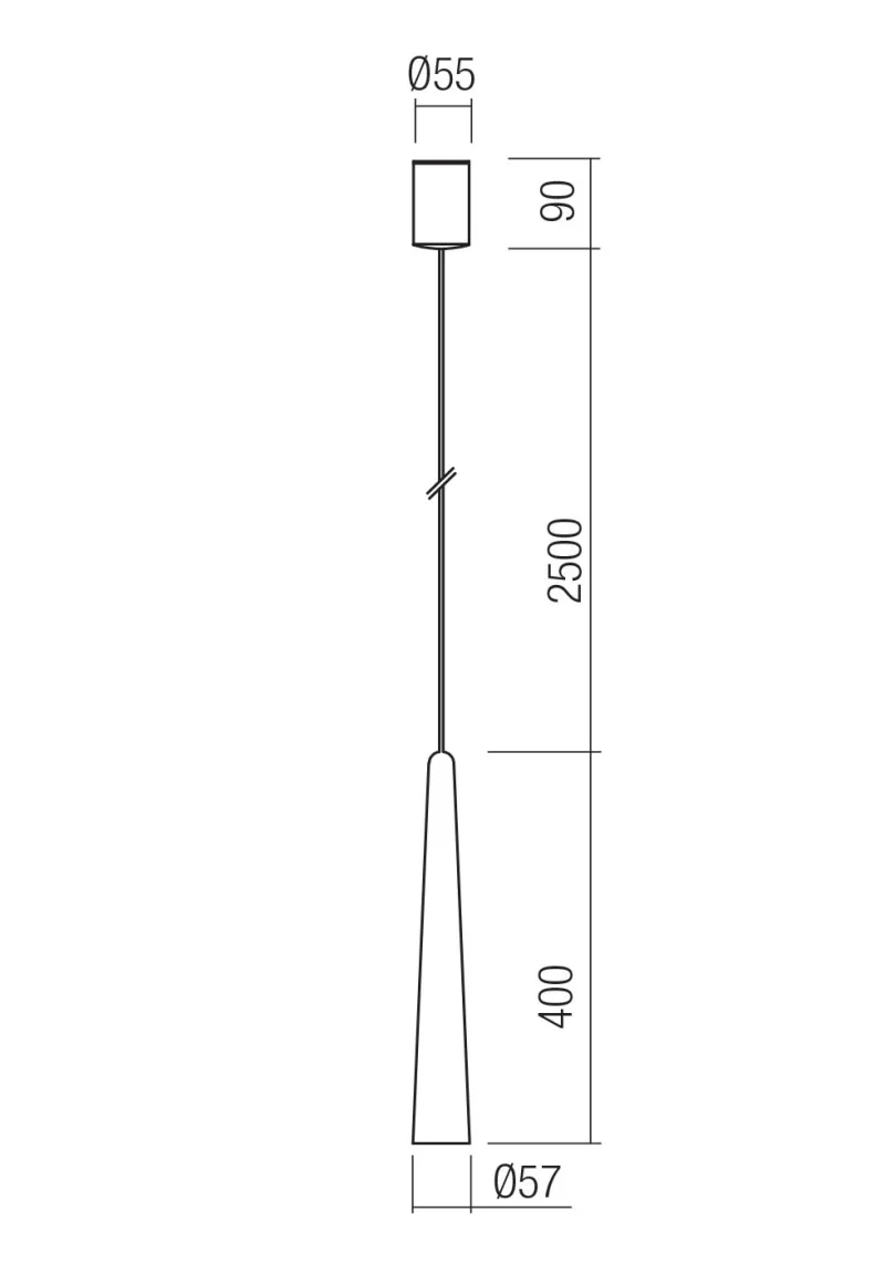Botera 01-4664 – REDO LED пендел в античен месинг, 10W, 2700K, IP20