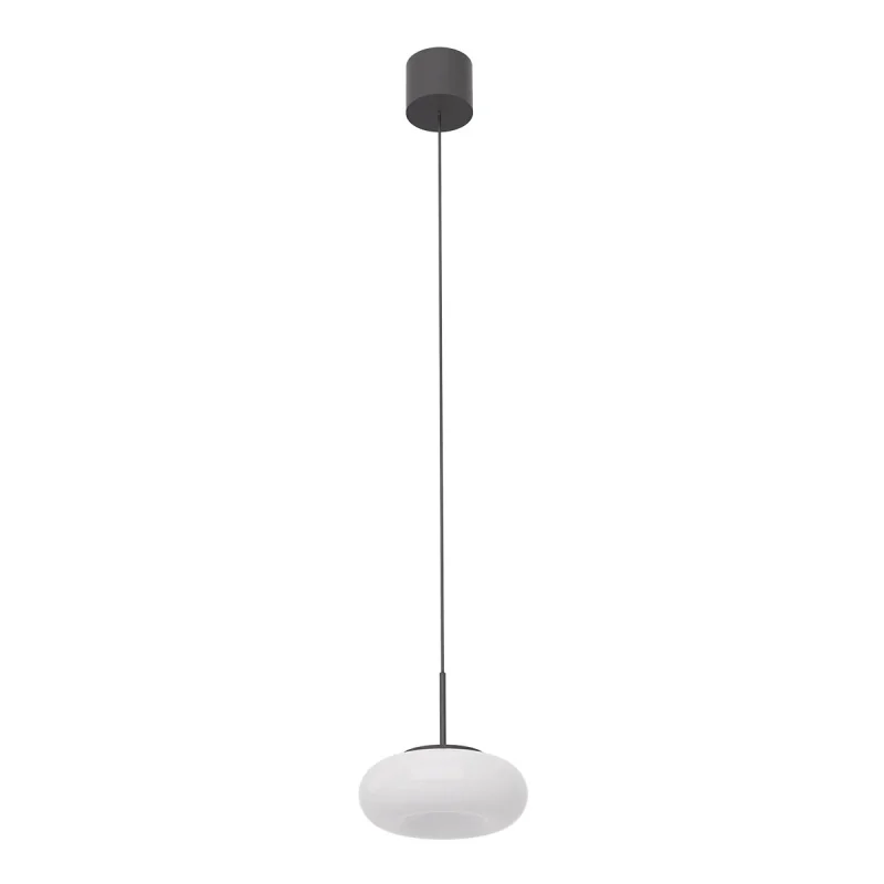 LED пендели и полилеи Ethos 01-4676 – REDO LED пендел в матово черен, 9W, 2700K, IP20