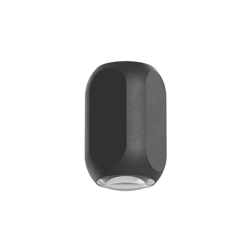 Стенно осветление (аплици) Crisp 01-4681 – REDO LED аплик в матово черен, 7.5W, 3000K, IP20