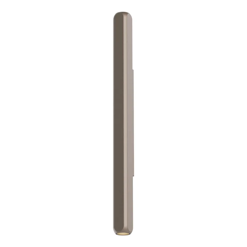 Стенно осветление (аплици) Crisp 01-4683 – REDO LED аплик в сребристо кафе, 6.6W, 3000K, IP20