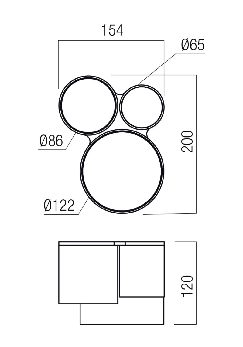 Hera 01-4704 – REDO LED луна за външен монтаж в матово бял, 31W, 2700K, IP20