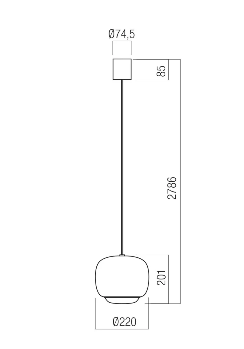 Dubbo 01-4786 – REDO LED пендел в матово розов, 12W, 2700K, IP20