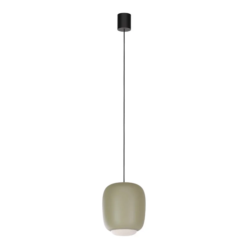 LED пендели и полилеи Dubbo 01-4791 – REDO LED пендел в матово зелен, 12W, 2700K, IP20