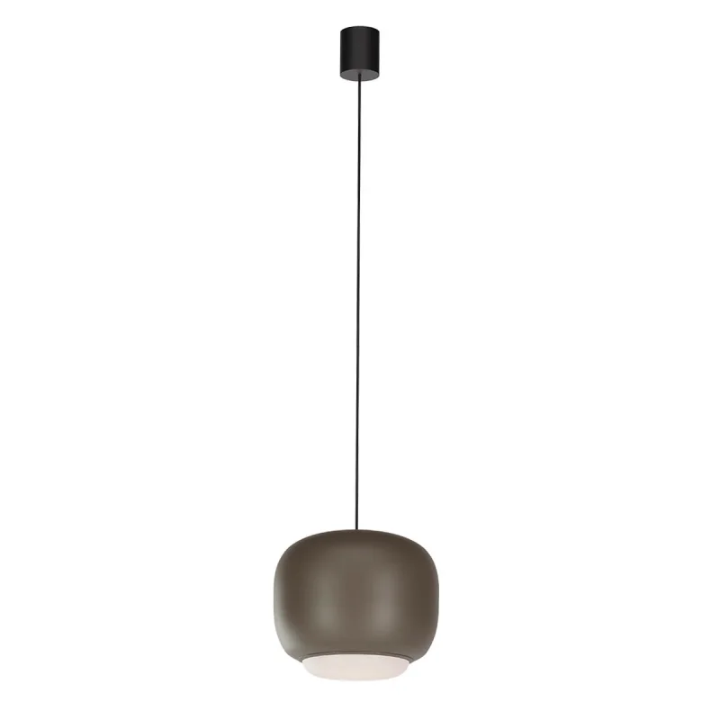 LED пендели и полилеи Dubbo 01-4796 – REDO LED пендел в матово кафяв, 21W, 2700K, IP20