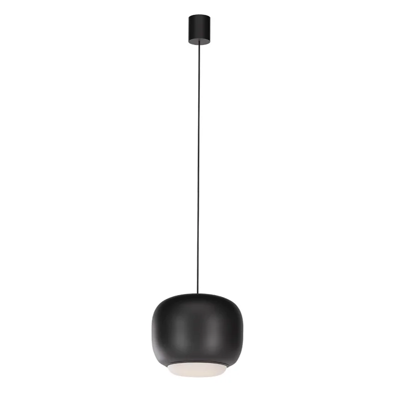 LED пендели и полилеи Dubbo 01-4797 – REDO LED пендел в матово черен, 21W, 2700K, IP20