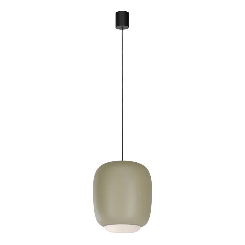 LED пендели и полилеи Dubbo 01-4799 – REDO LED пендел в матово зелен, 21W, 2700K, IP20
