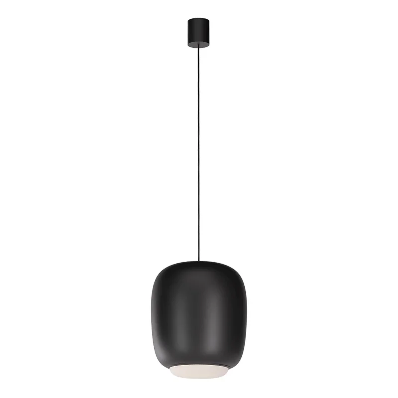 LED Pendants & Chandeliers Dubbo 01-4801 – REDO LED pendant in matt black, 21W, 2700K, IP20