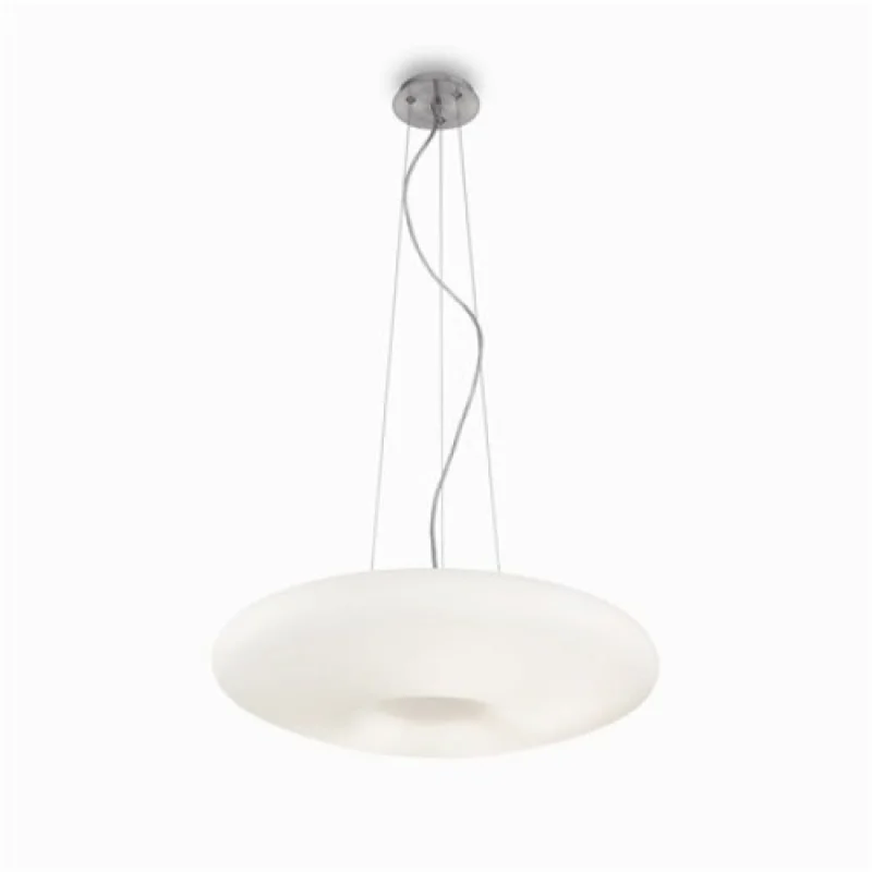 Пендели Glory SP3 D50 019734 – Ideal Lux пендел в сатен никел, 3X60W, IP:20