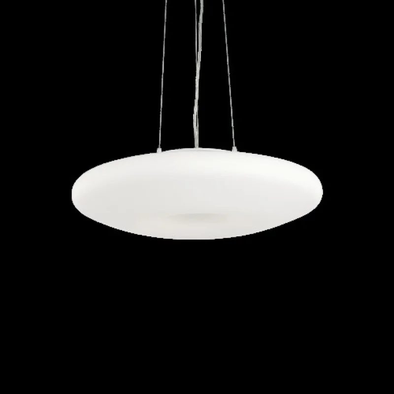 Glory SP3 D50 019734 – Ideal Lux пендел в сатен никел, 3X60W, IP:20