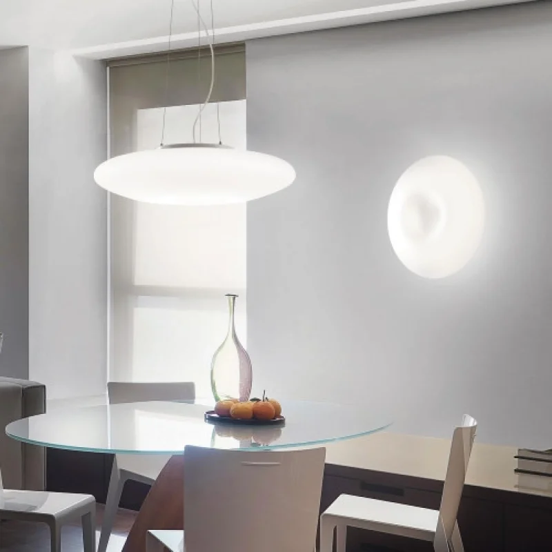 Pendant Lights Glory SP5 D60 019741 – Ideal Lux pendant in satin nickel, 5X60W, IP:20