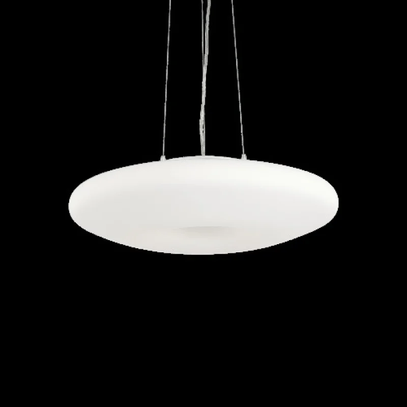 Glory SP5 D60 019741 – Ideal Lux pendant in satin nickel, 5X60W, IP:20