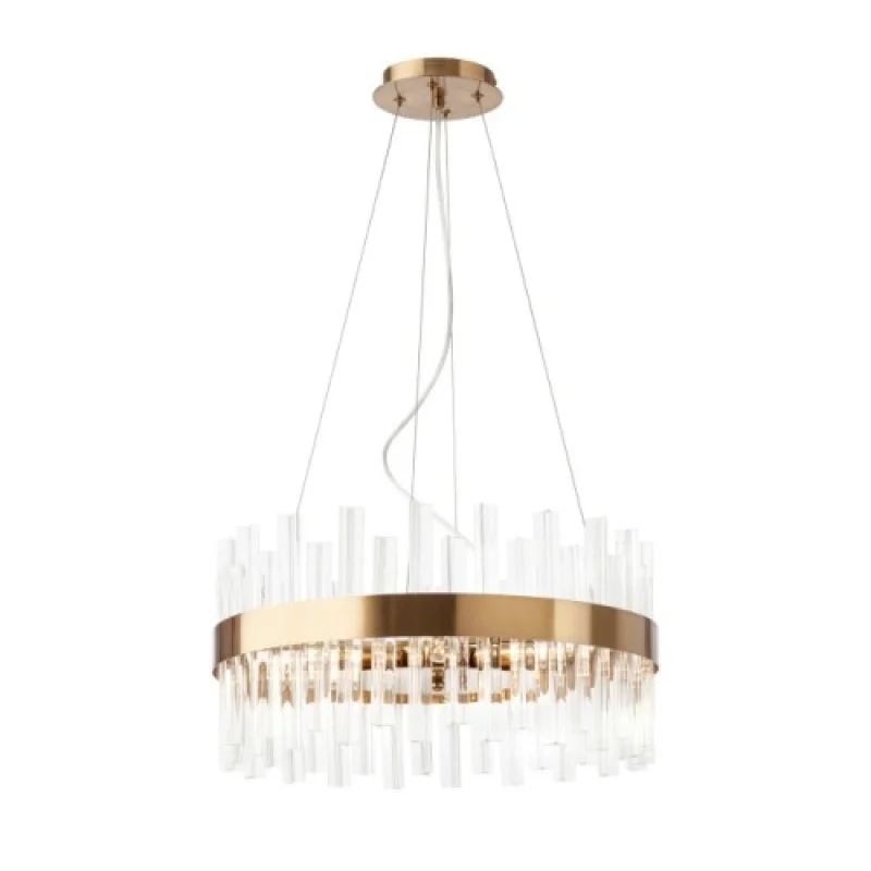 Pendant Lights Lido 02-983 – Smarter pendant in patinated copper, 6X28W, IP20