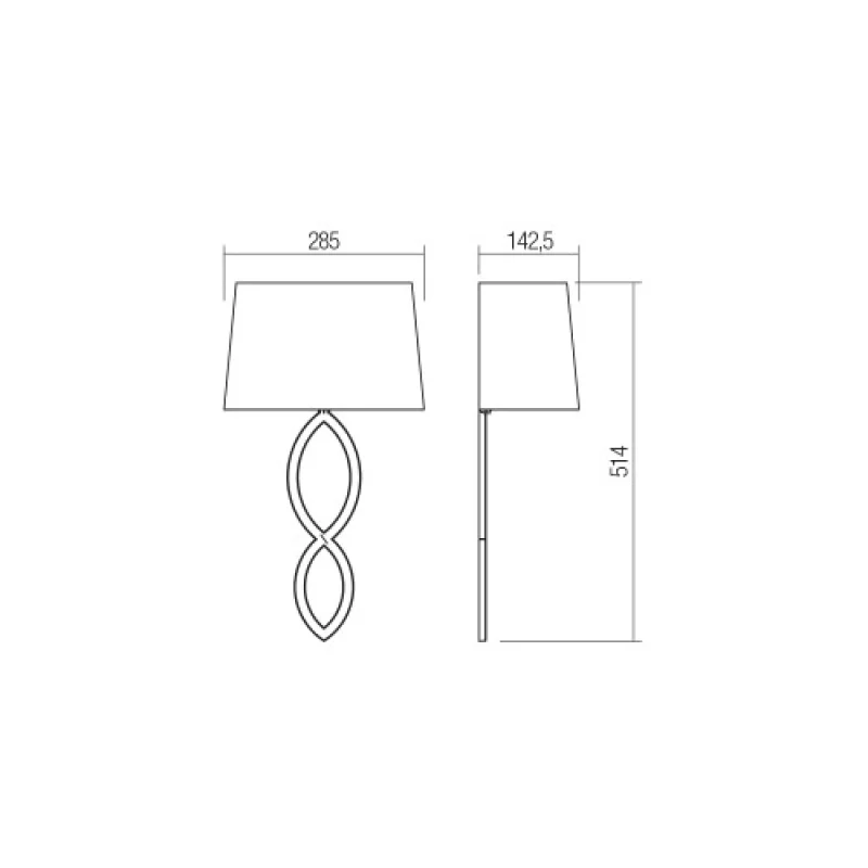 Sidra 02-985 – Smarter аплик в матово златист, 1X42W, IP20