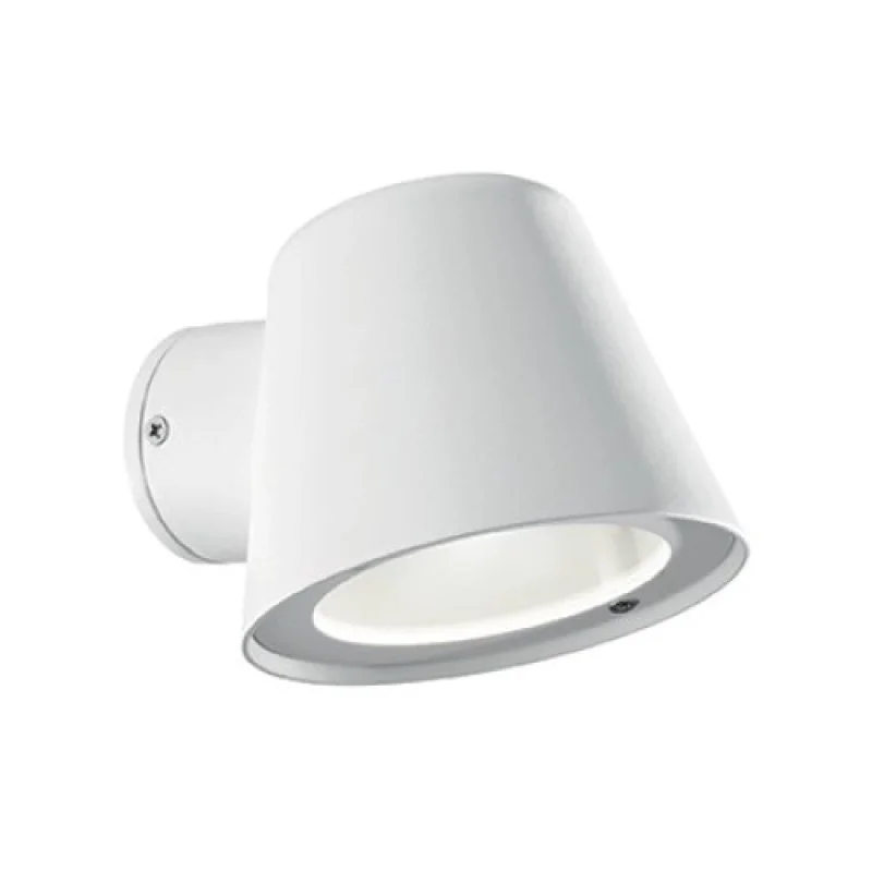 Gas AP1 Black 020228 – Ideal Lux facade wall light in black, 1x35W, IP43