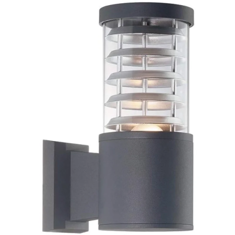 Outdoor Wall Lights Tronco AP1 Antracite 027005 – Ideal Lux facade wall light in anthracite, 1x60W, IP44