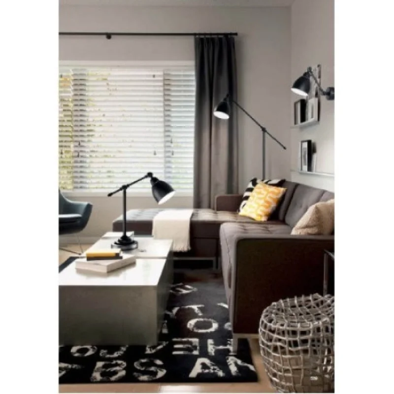 Newton AP1 Black 027852 – Ideal Lux wall light in black, 1X60W, IP20