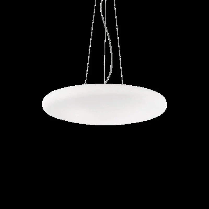 Пендели Smarties Bianco SP3 D40 032016 – Ideal Lux пендел в бял, 3X60W, IP20