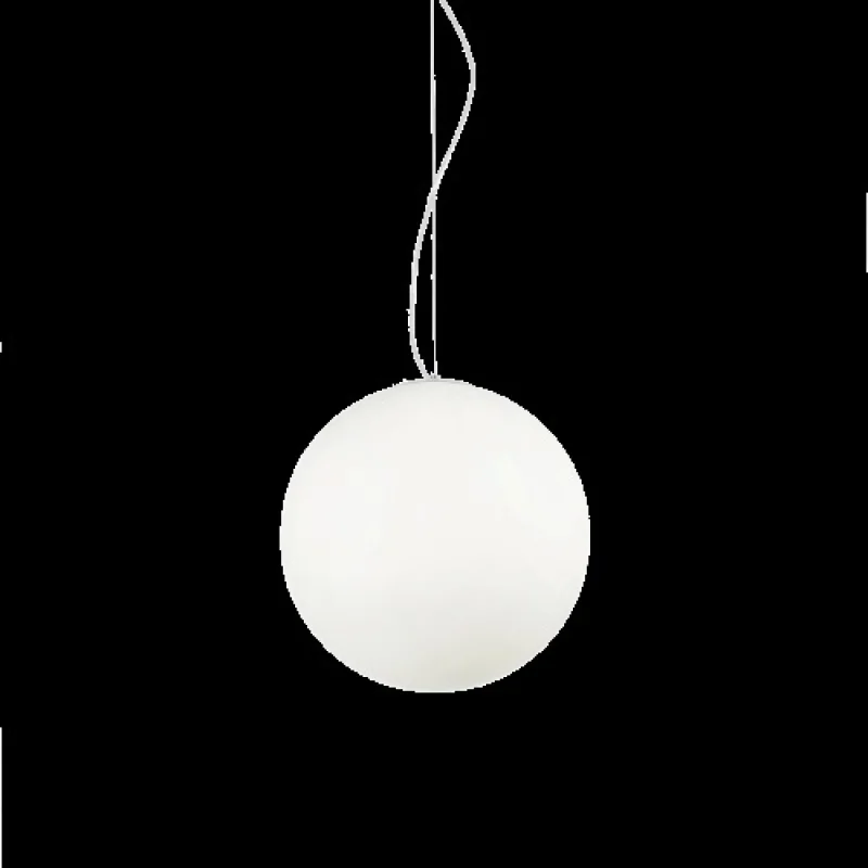 Пендели Mapa White SP1 D40 032139 – Ideal Lux пендел в матиран хром, 1X60W, IP20
