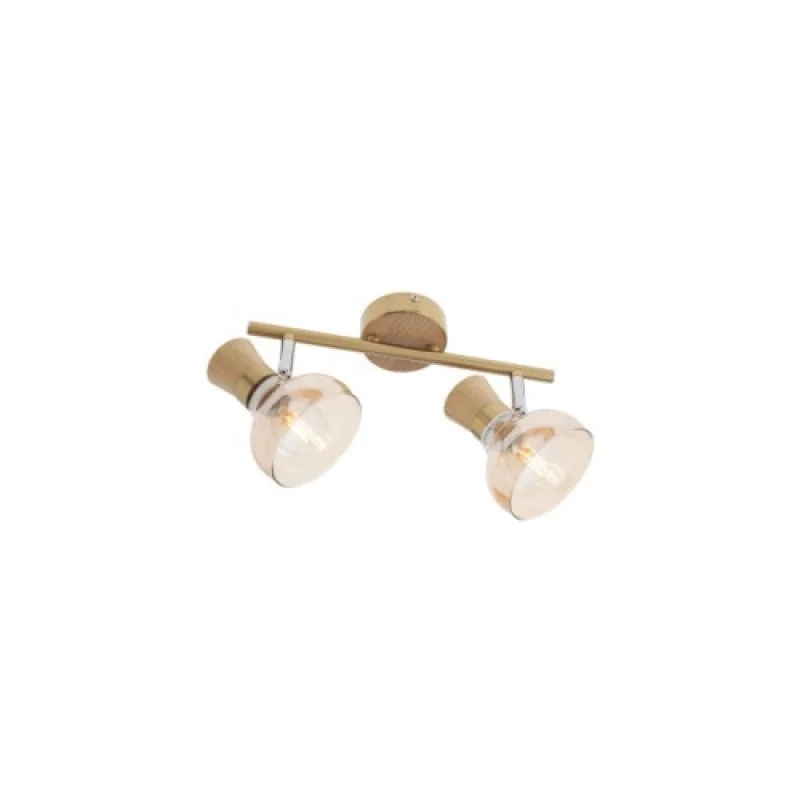 Спотове Bowie 04-476 – Smarter спот в антично златист, 2X28W, IP:20