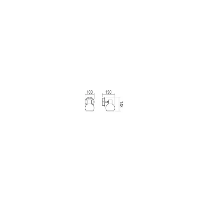 Magis 04-479 – Smarter спот в матово черен, 1X28W, IP:20