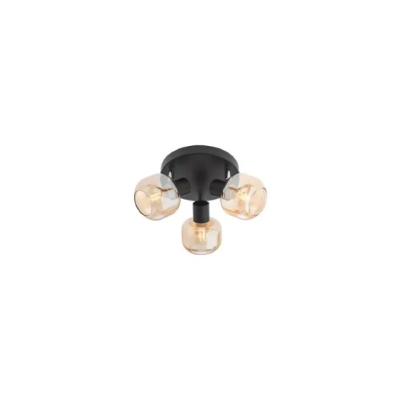 Спотове Amber 04-485 – Smarter спот в матово черен, 3X28W, IP:20