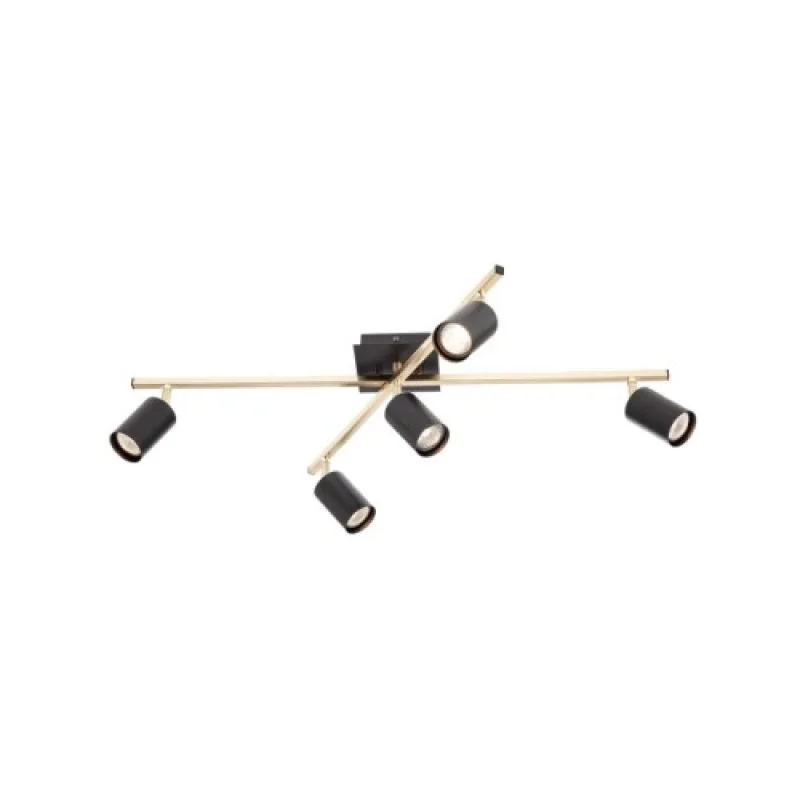 Спотове Crius 04-540 – Smarter спот в матово черен, 5X35W, IP20