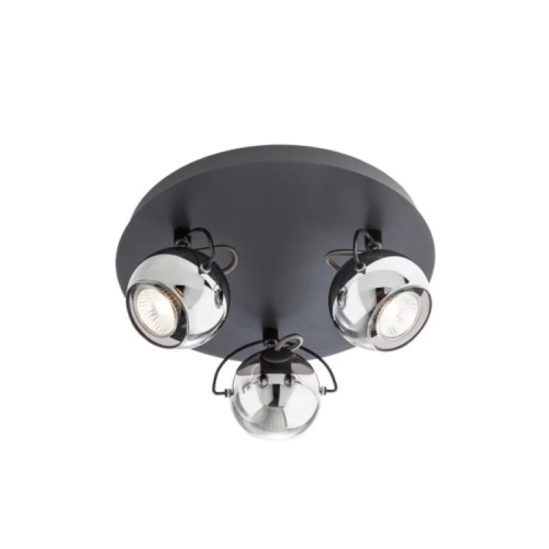 Спотове Ward 04-545 – Smarter спот в матово черен, 3X35W, IP20